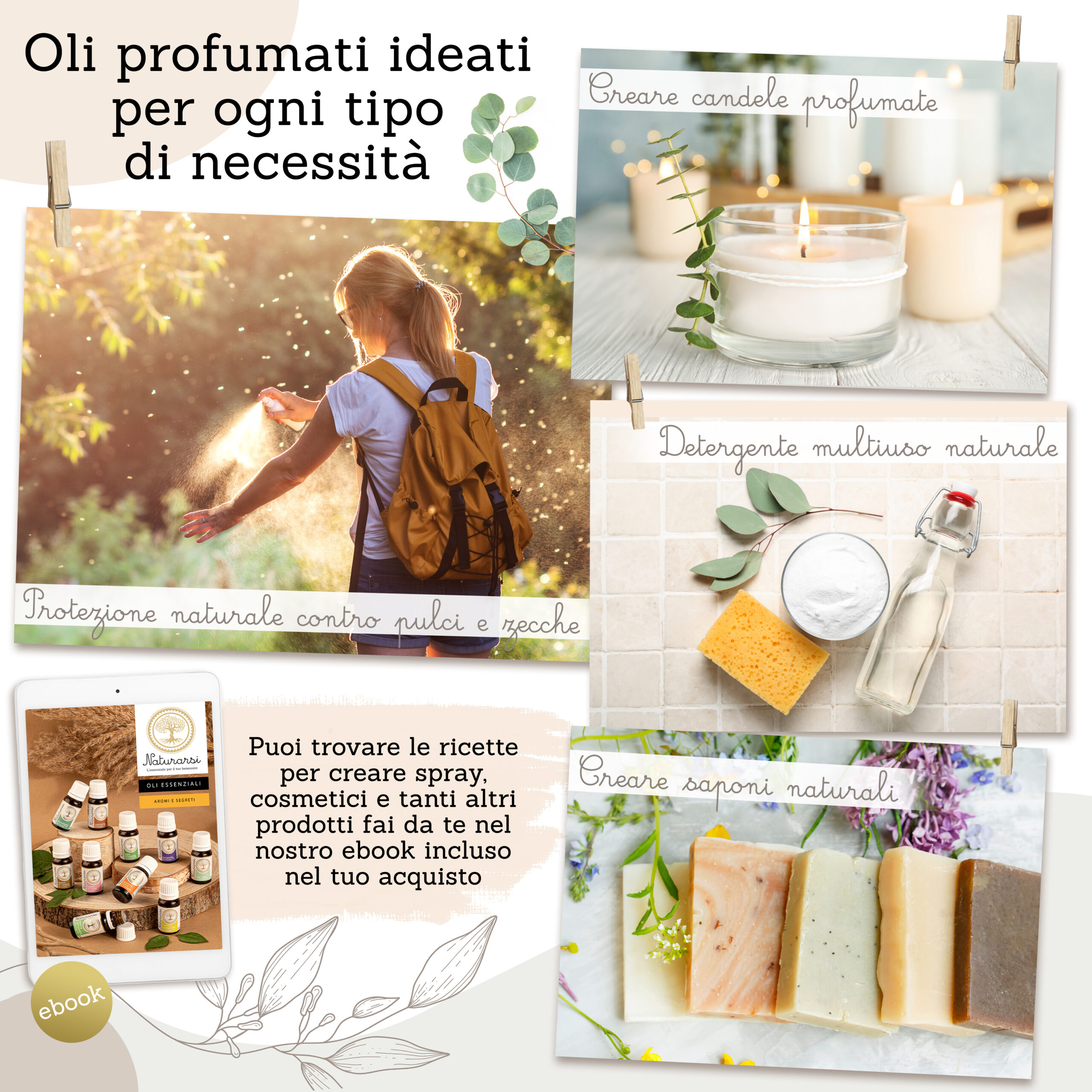 Olio essenziale Eucalipto 100% puro e naturale 10 ml - immagine 4