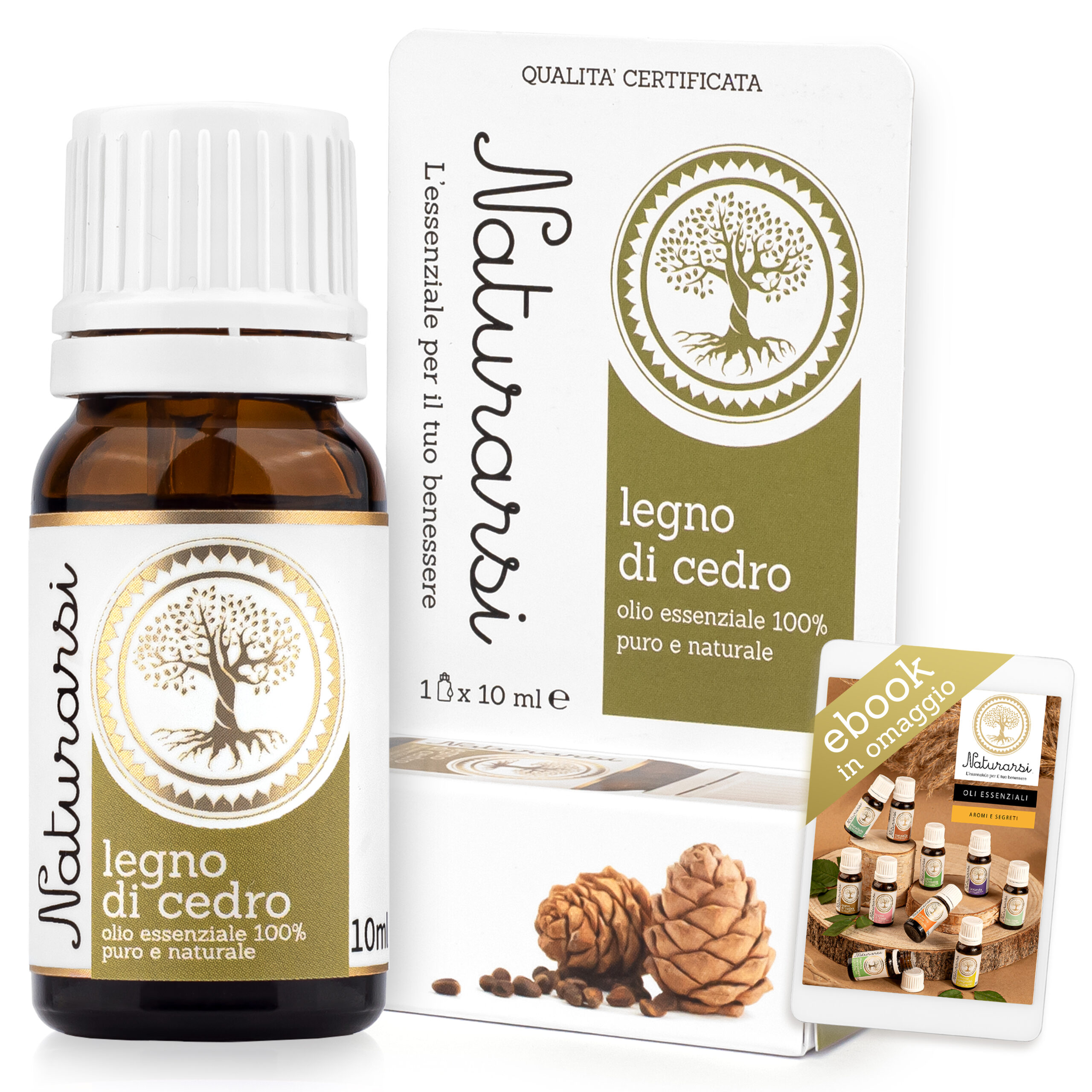 Olio Essenziale di Legno di Cedro
