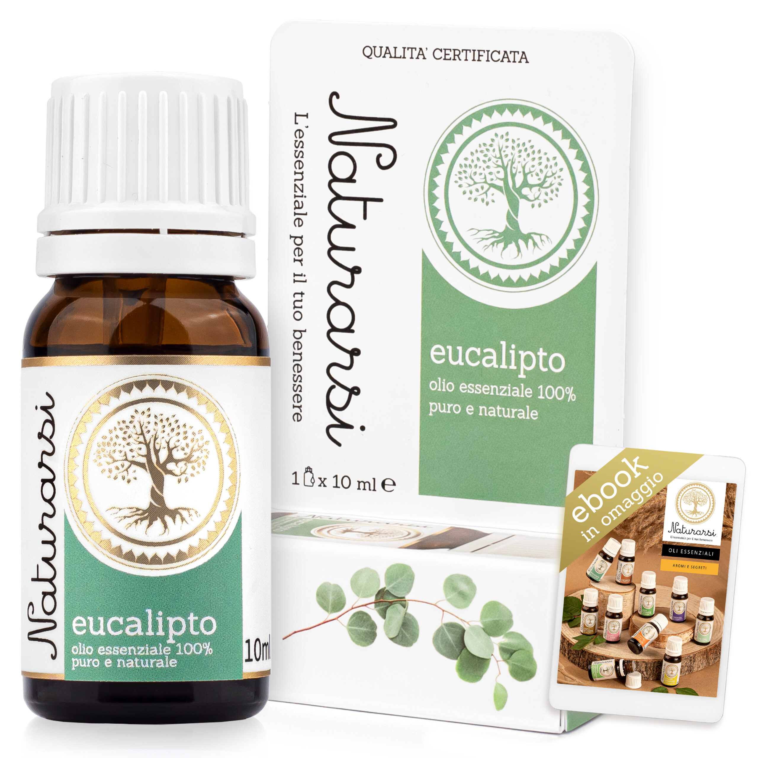 Olio essenziale di eucalipto