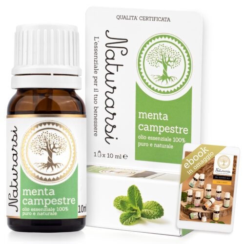 Olio Essenziale di Menta Campestre