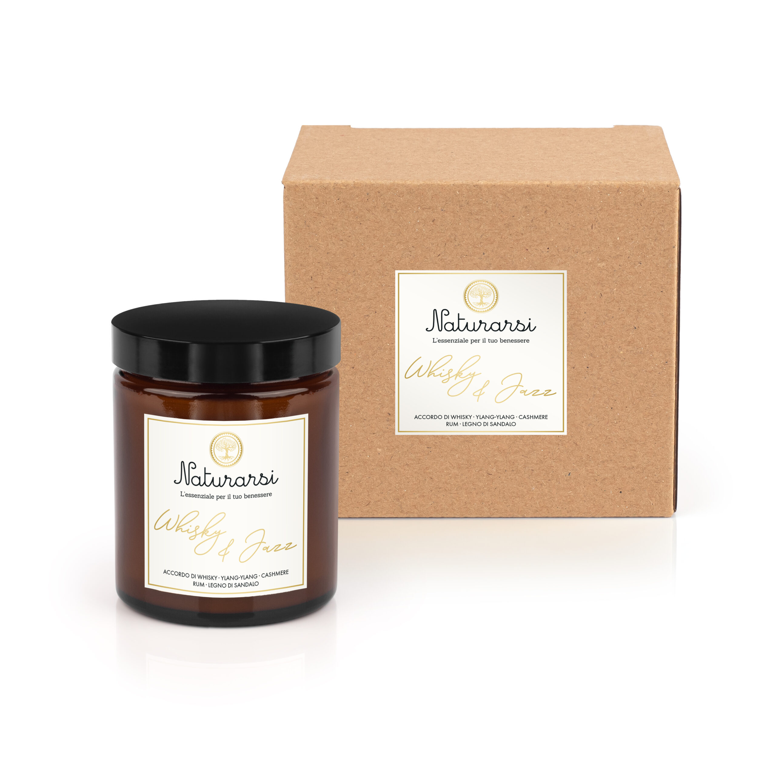 Candela profumata Whisky & Jazz